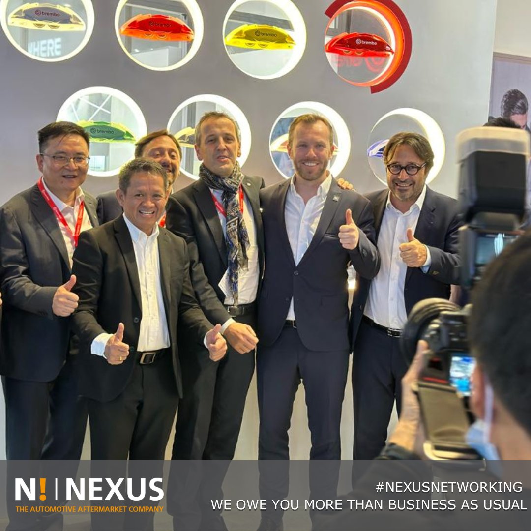 NexusAutomotiv's tweet image. #NexusNetworking - First day at #AutomechanikaShanghai for the N! Team.

This week, Shanghai will be the heart of the #AutomotiveAftermarket. 

Some pictures of this first day, including a great meeting with the @Brembo Team and a presentation from GIPA.

#nexusautomotive #china