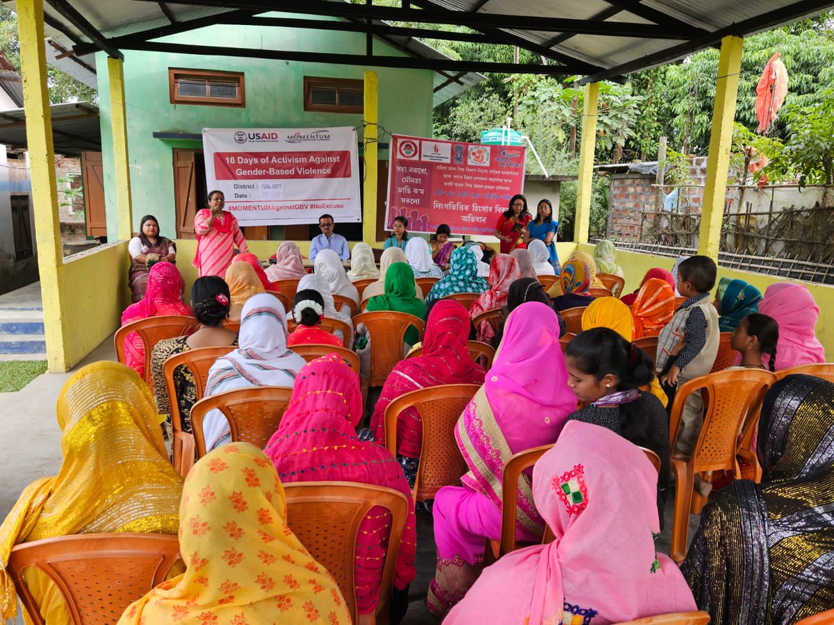 cini_india's tweet photo. CINI is actively participating in the #16DaysOfActivism campaign against #GenderBasedViolence across 11 districts in #assam. #MOMEMTUMAgainstGBV #specialcellandcommunityapproach #genderequality
@USAID_MOMENTUM @Jhpiego
@AssamWelfare @TISSpeak https://t.co/t1VmrPaqwP