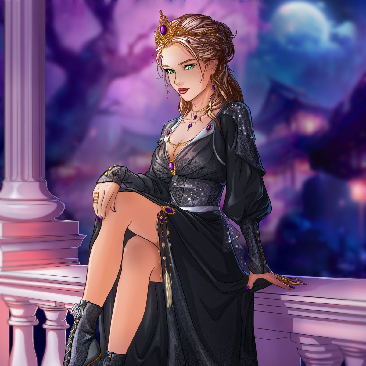 Letto31's tweet photo. Development of characters for the novel "Harem for the Princess". The work is not published and is in the process of editing.
Elin Luna is the princess of the kingdom of Elysium.
Works published for non-commercial purposes.
#art #concept #digitalart #characterdesign #conceptart https://t.co/MFvJhXtORG