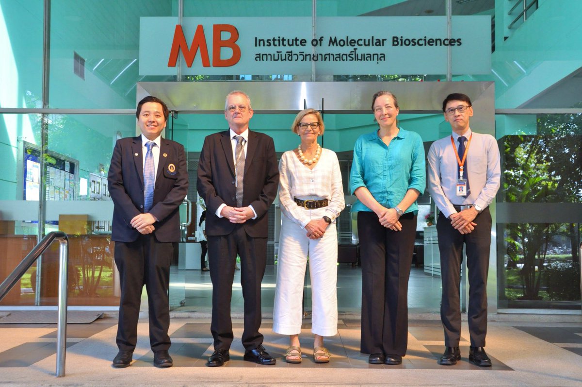 Many thanks to Institute of Molecular Biosciences ⁦@MahidolU⁩ Thailand for 30 years of research with ⁦@BristolUni⁩!