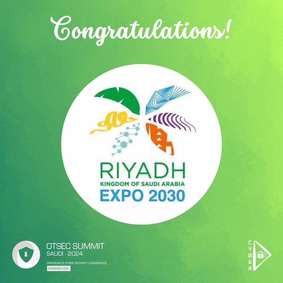 #Expo2030 #SaudiArabia
Congratulations to the Kingdom of Saudi Arabia on winning the bid to host Expo 2030! 🇸🇦✨ A visionary destination for innovation, culture, and progress. The world eagerly anticipates the extraordinary journey that lies ahead.

#RiyadhExpo2030 #dammam #ksa