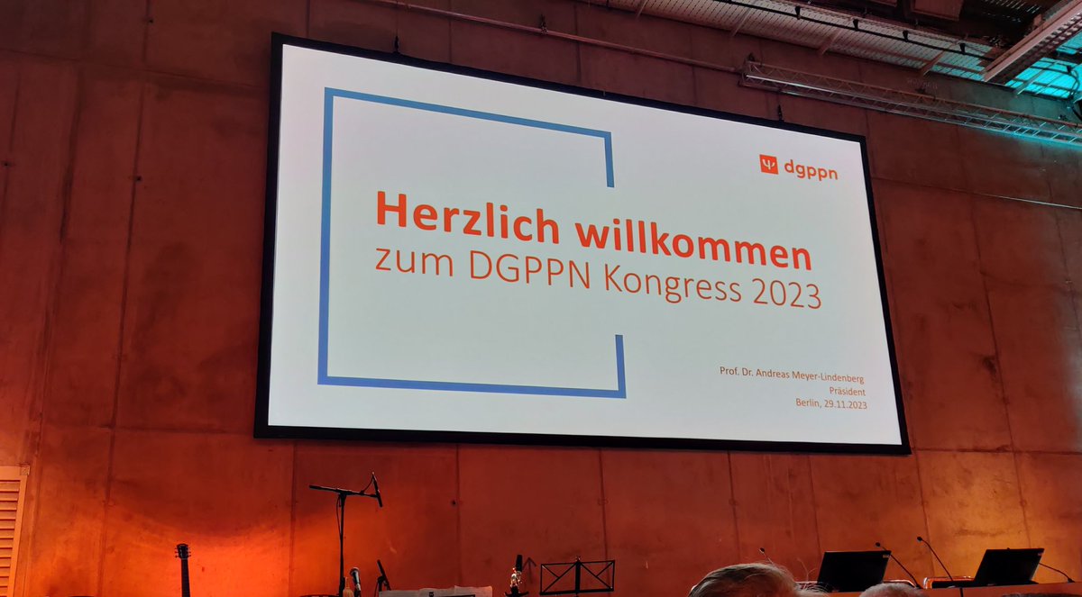 Gespannt auf den DGPPN Kongress Start und die nächsten Tage in Berlin. #dgppn #psychotherapie #psychiatrie #mentalegesundheit