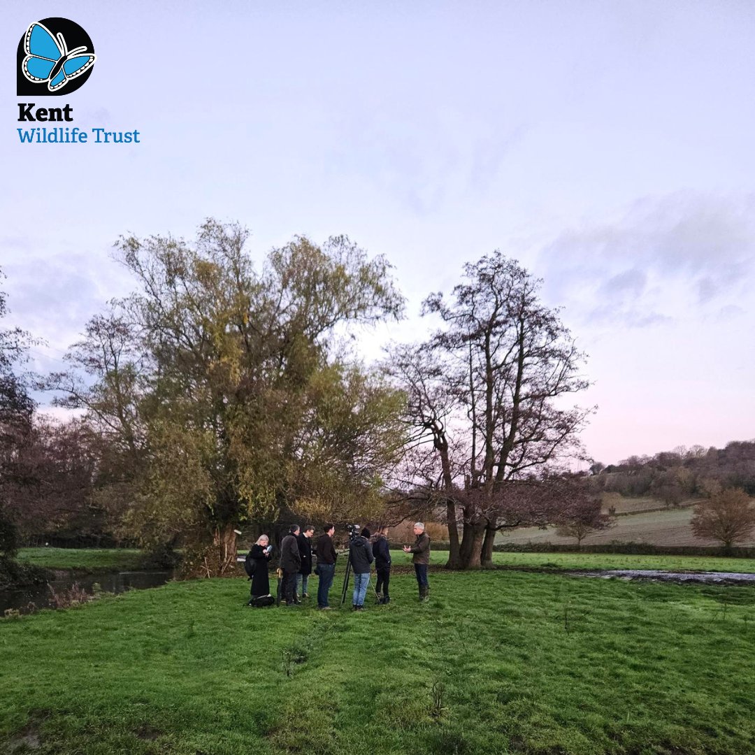 We welcomed Environment Secretary <a href="/SteveBarclay/">Steve Barclay</a>  to Darent Valley Landscape Recovery Project yesterday with farmers <a href="/KentDownsNL/">Kent Downs National Landscape</a> @SE_Rivers_Trust &amp; <a href="/EnvAgency/">Environment Agency</a> &amp; explained the need for clarity &amp; long-term funding from <a href="/DefraGovUK/">Defra UK</a> to help nature recovery.

👉kwtg.uk/MinisterVisit