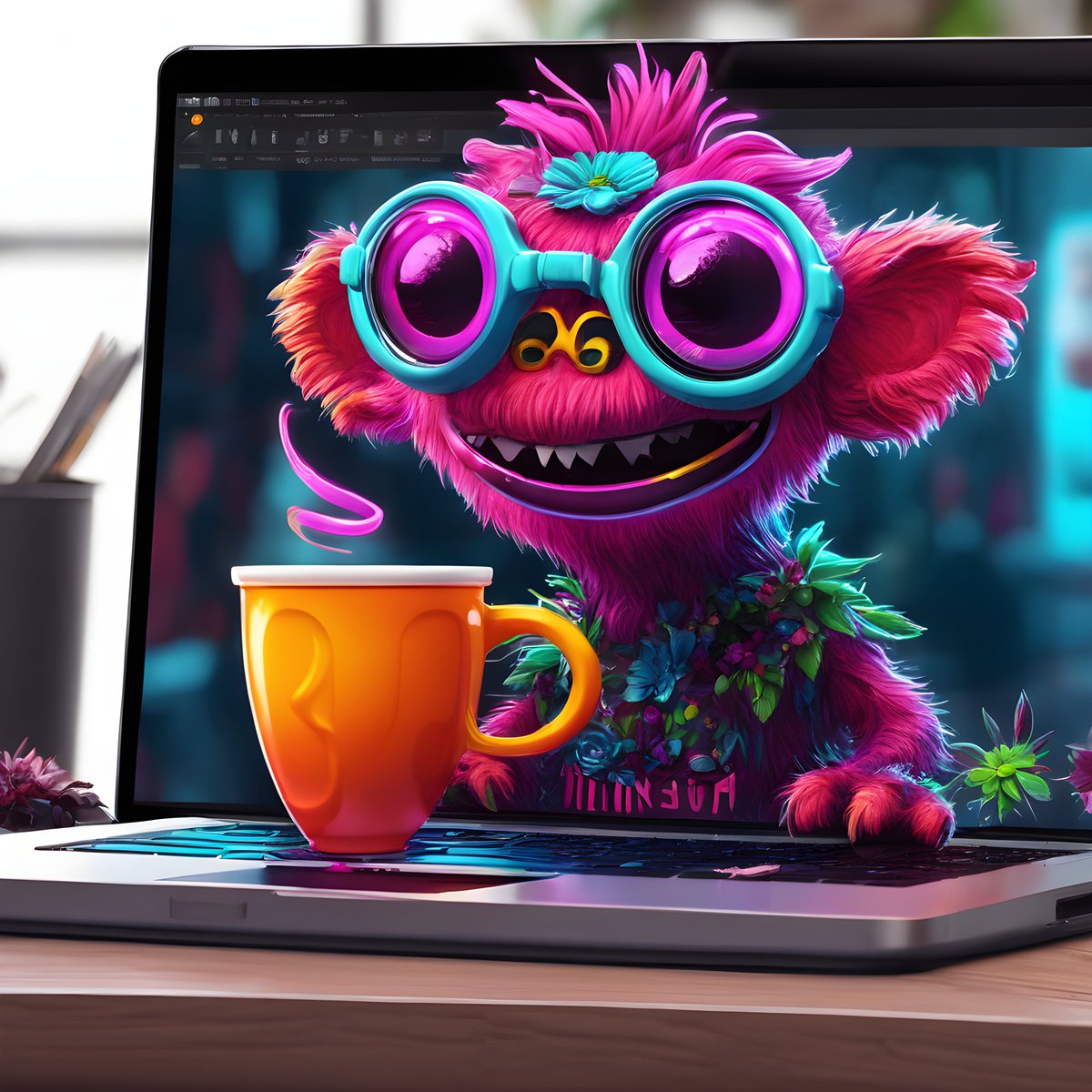 Good morning and may your day be filled with joy, laughter, and of course, the perfect cup of coffee! ☕️😃

"Good morning World!"
1/1
0,80 ꜩ
objkt.com/asset/KT1Q27GJ…