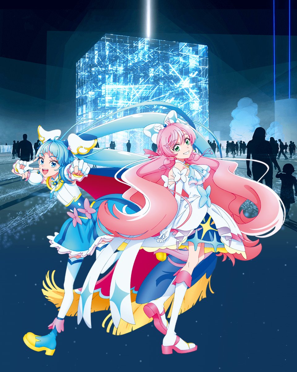 YORUNOYO2023 #キュアスカイ #curesky #キュアプリズム #cureprism