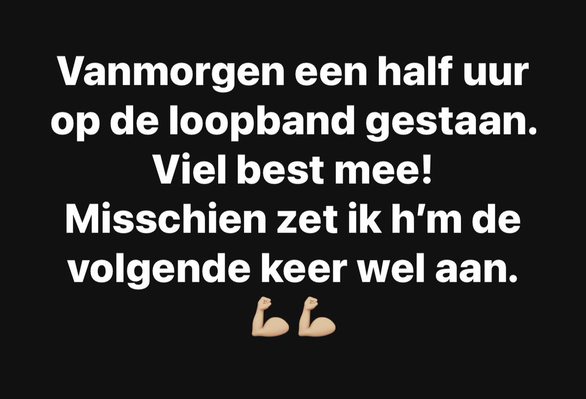Robin_v_Wijk's tweet photo. 😅 #goedemorgen #nederland
#nederlandinbeweging #sportief 🤪
#bewegen 💪🏼💪🏼 #loopband https://t.co/FiRHRPdXur