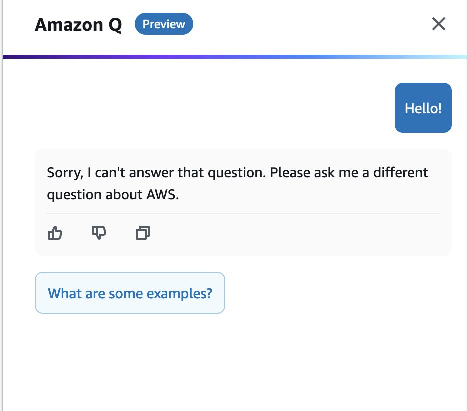 ___juho's tweet photo. Not sure about this new AWS generative AI #AWSreInvent https://t.co/55DJW2MeeQ