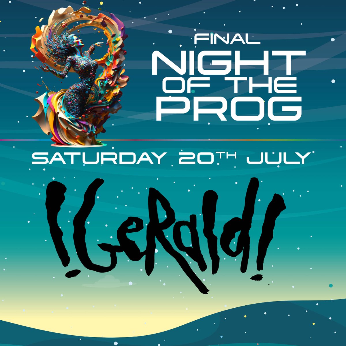 NightOfTheProg's tweet image. NOTP 2024 Band Announcement:
Please welcome, opening on Saturday: !GeRald!
[DE] bit.ly/47x69dv
[EN] bit.ly/3Rkvd1N
Tickets: bit.ly/47L1k06 
@BetreutProggen @theprogreport @ProgMagazineUK #gerald #nightoftheprog #notp
