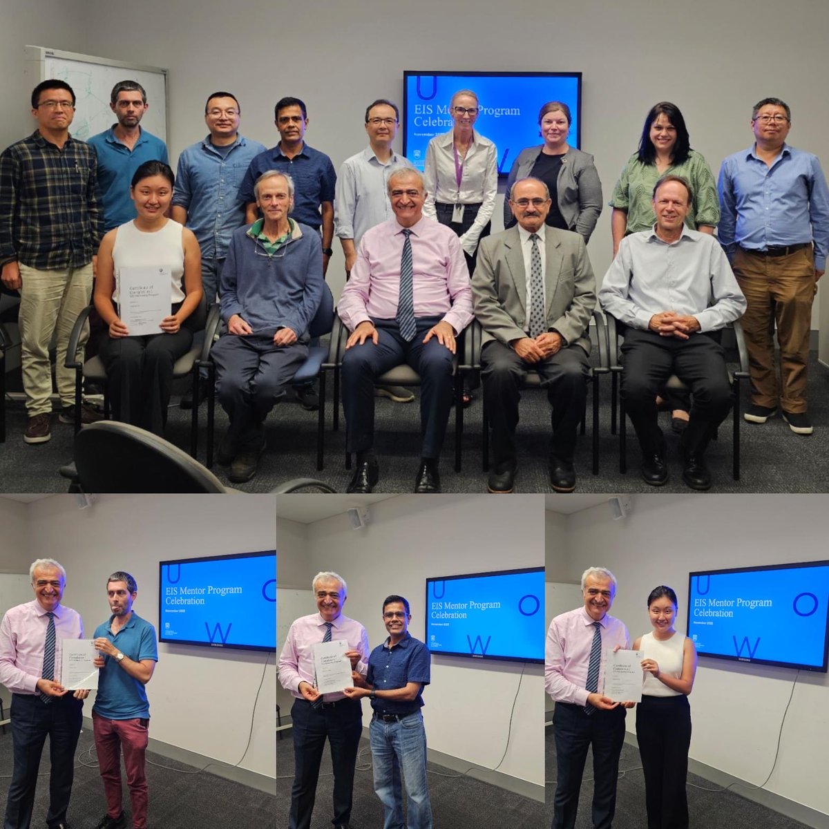 Prof Gursel ALICI (@gurselalici) on Twitter photo We celebrated with mentees and mentors who participated in our faculty mentoring program for ECRs and MCRs—launched & ran it for first time. Mentoring is as important as academic achievements. Many thanks @MadeleineToit & all colleagues. @UOW_VC , <a href="/uoweis/">UOW Engineering and Information Sciences (EIS)</a> We celebrated with mentees and mentors who participated in our faculty mentoring program for ECRs and MCRs—launched & ran it for first time. Mentoring is as important as academic achievements. Many thanks @MadeleineToit & all colleagues. @UOW_VC , <a href="/uoweis/">UOW Engineering and Information Sciences (EIS)</a>