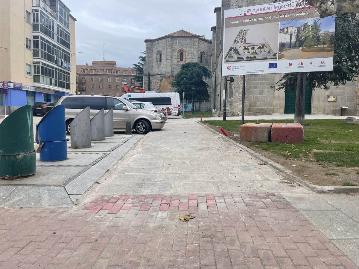 EDUSIAvila's tweet photo. Finalizan las obras de eliminación de barreras arquitectónicas en el Auditorio de San Francisco y su entorno 🙌

Esta actuación cofinanciada por el FEDER en un 50 % asciende a 80.724 euros y se enmarca en la Operación de Rehabilitación Urbana e Inclusión Social en la zona Norte https://t.co/VcQcTHm165