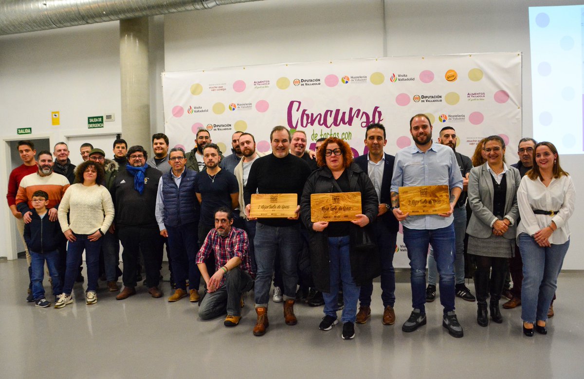 Por fin conocimos a los premiados en el II CONCURSO DE TARTAS CON QUESO DE ALIMENTOS DE VALLADOLID 🔝🧀