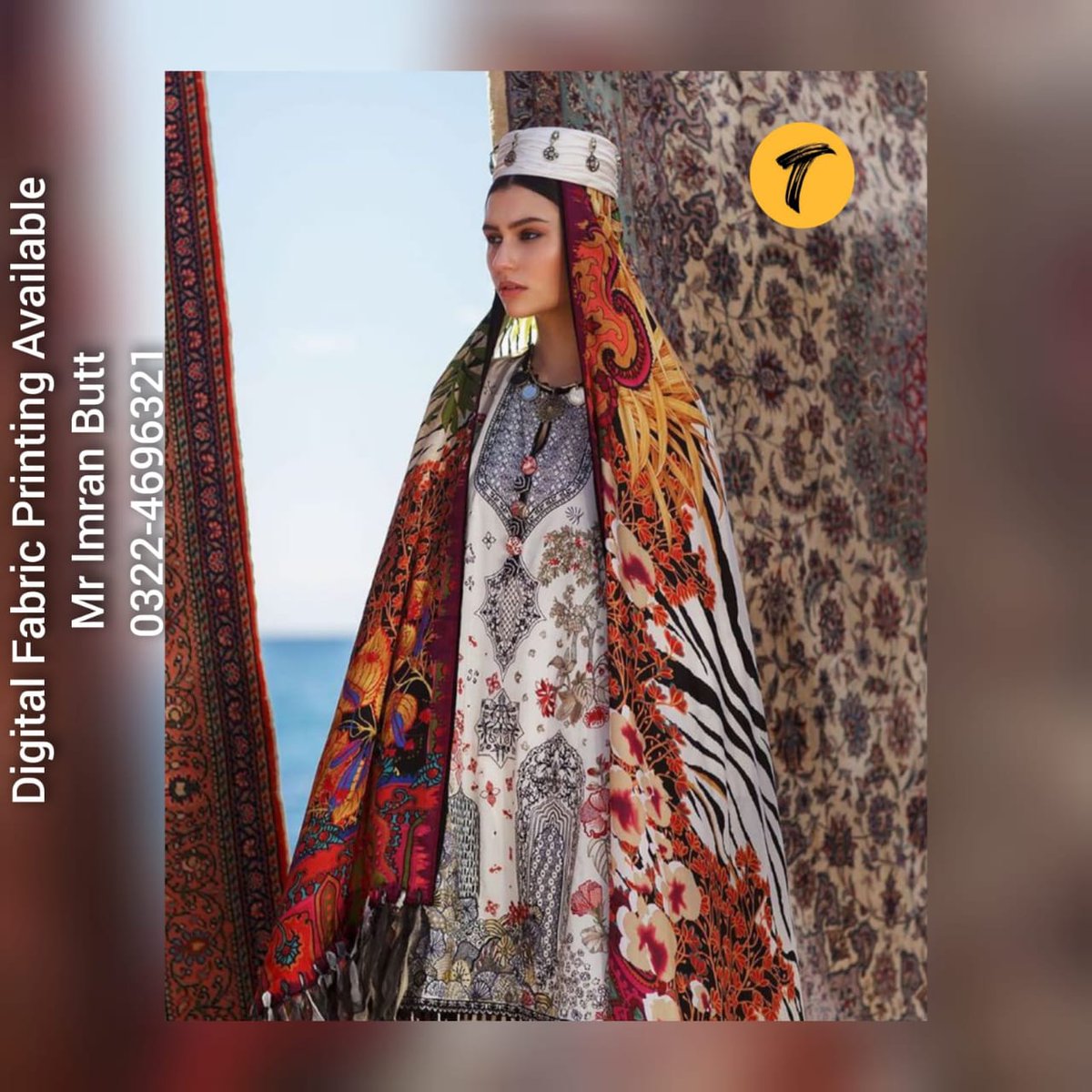 Fabric Printing quality refers to the overall appearance and durability of the printed design on the fabric. It can be described based on factors like color vibrancy, sharpness of details, and how well the print withstand washing and wear. High-quality TAS'K Digital