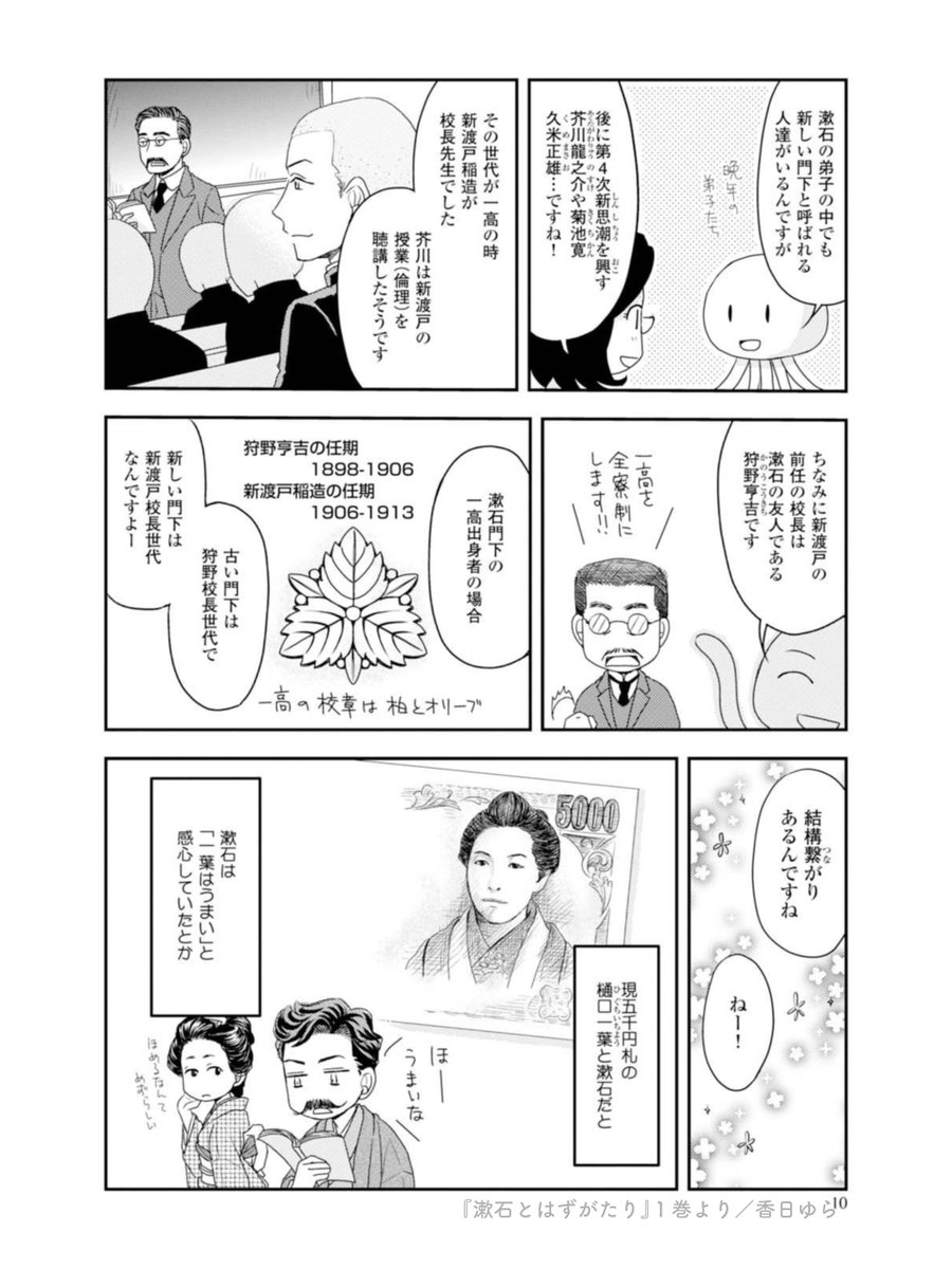夏目先生とお札の話2/3 