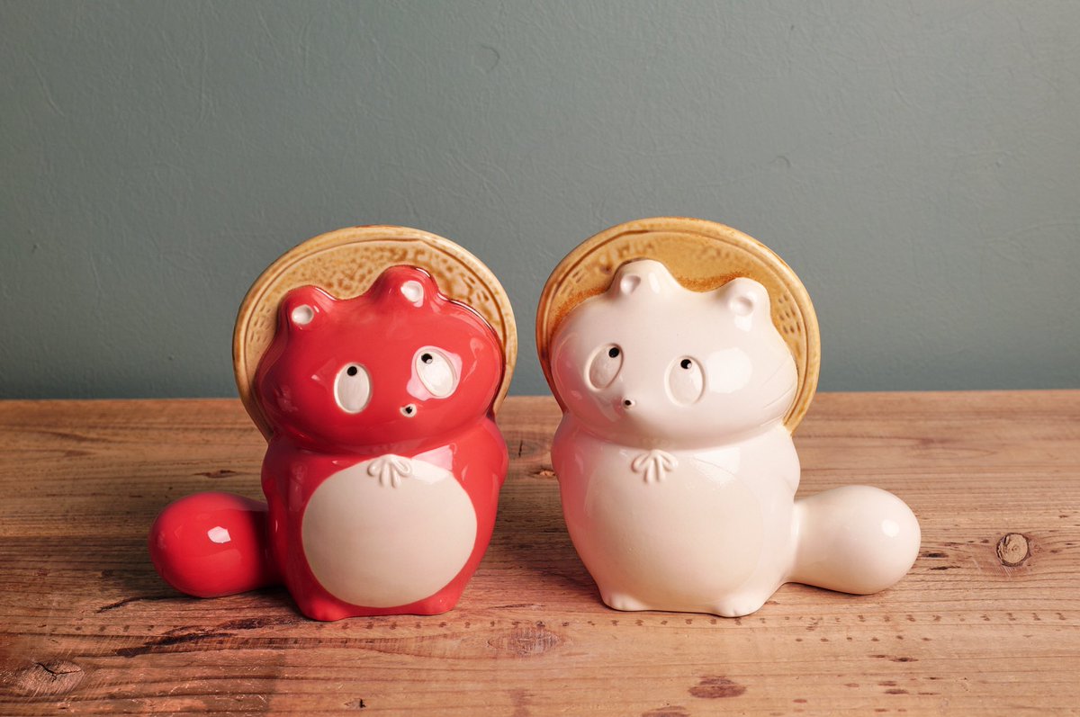 たぬきの置物『ぼんやり子だぬき』をオンラインストアにて販売中です