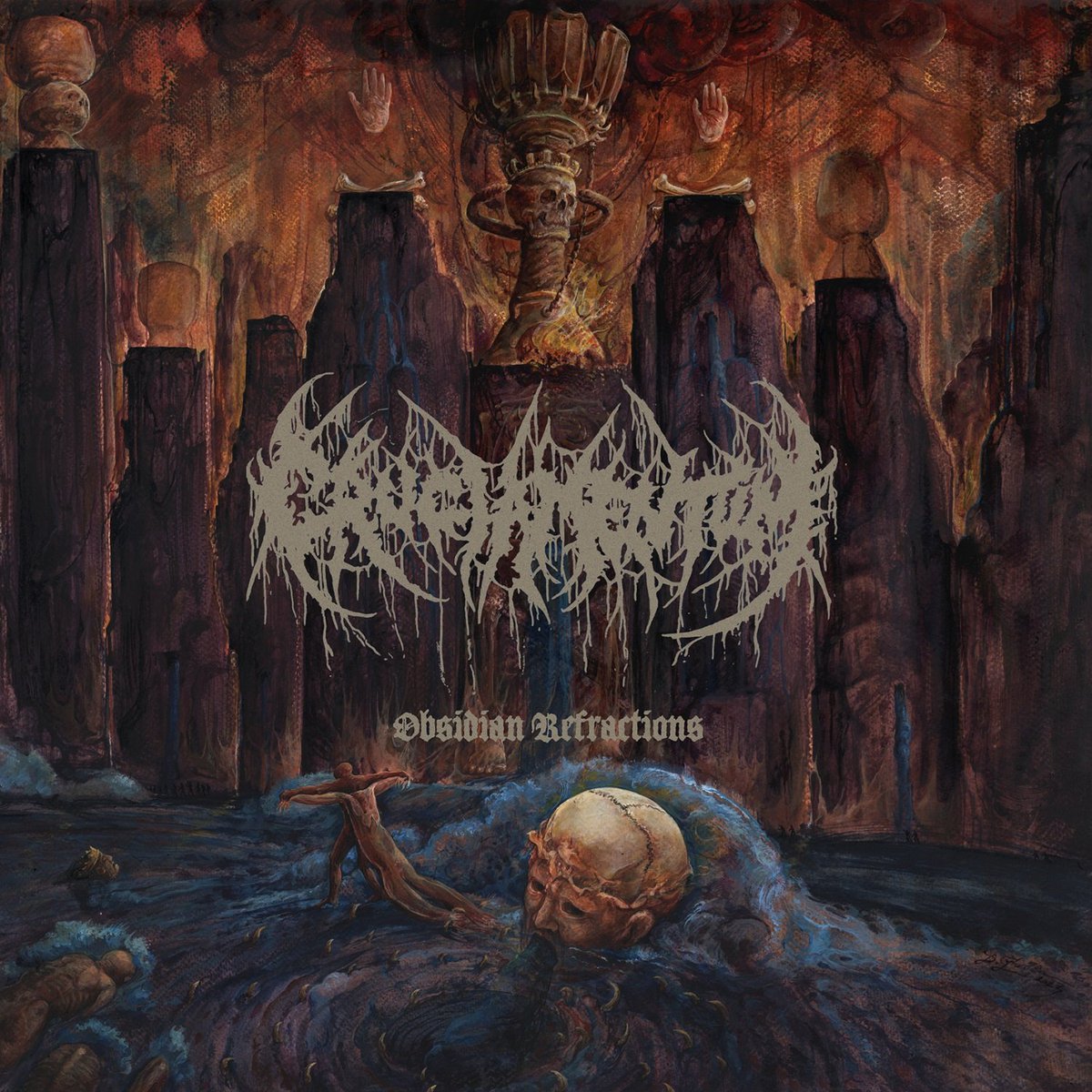 Jericho_TM666's tweet photo. #Albumsoftheweek
Cruciamentum - Osbidian Refractions
A bit blackened, a bit dark, a bit atmospheric, and oh, black hole gravity level heaviness.
Which is nice.
#Deathmetal #Metal #Cruciamentum https://t.co/zLk6LhGg7T