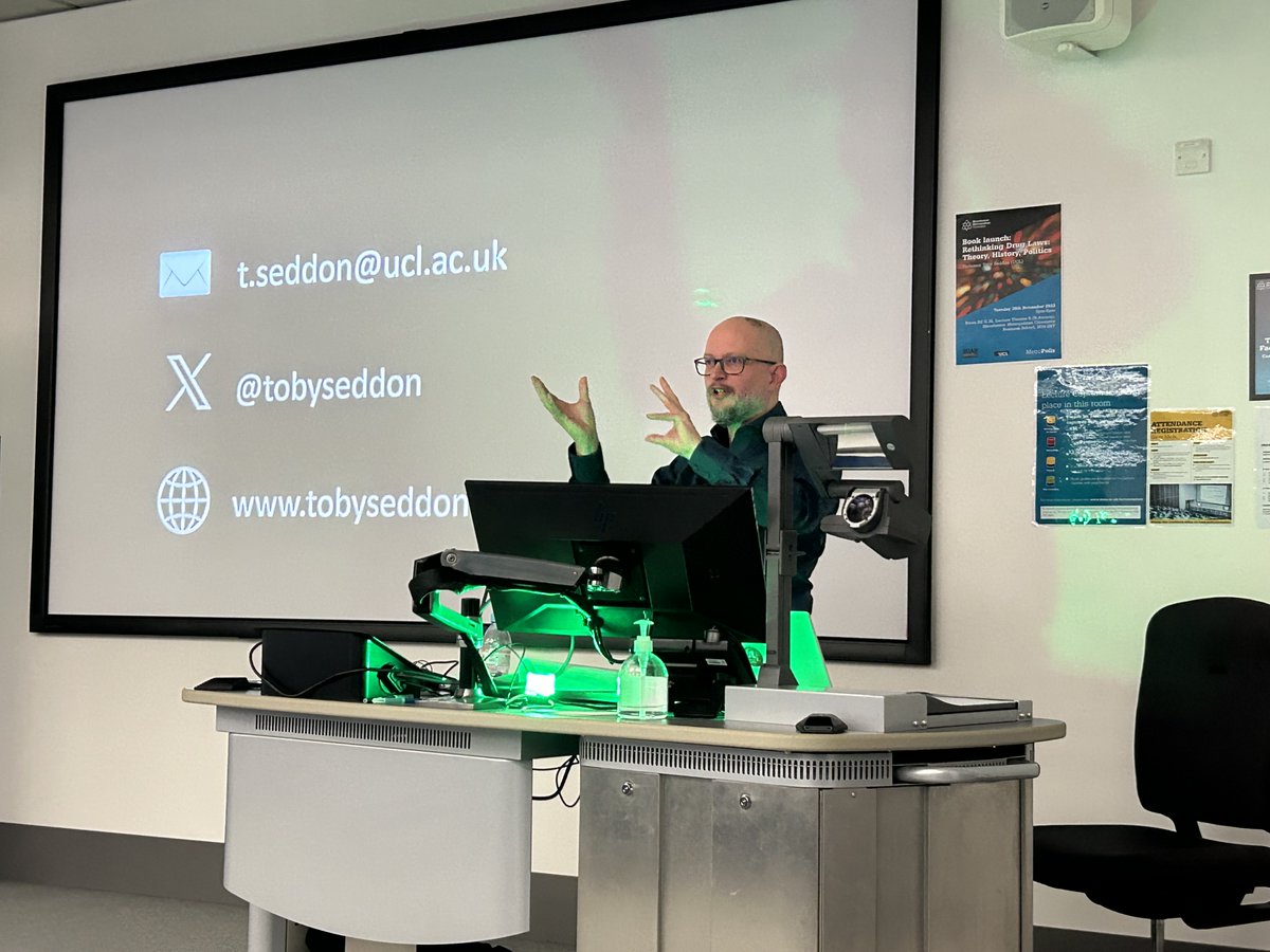 Joined <a href="/TobySeddon/">Toby Seddon</a> for the launch of his book 'Rethinking Drug Laws: Theory, History, Politics' yesterday. An incredibly timely piece of work. 
Check it out here: t.ly/B-PhR