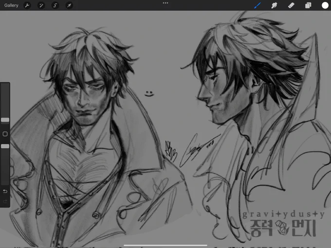 Posts bg3 sketches and runs away into the night
