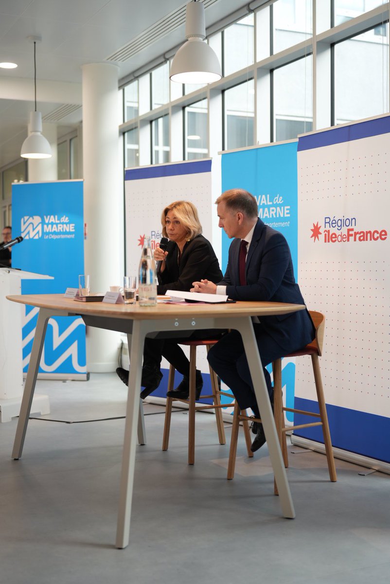 ✍️ Signature d'une convention de 50 millions d'euros entre la Région <a href="/iledefrance/">Région Île-de-France</a> et le Département du  <a href="/valdemarne_94/">Val-de-Marne</a>. 

➡️ Coulée verte, 50 000 arbres, rénovation énergétique des collèges : L'objectif ? Faire du Val-de-Marne, le premier département écologique d'Île-de-France.
