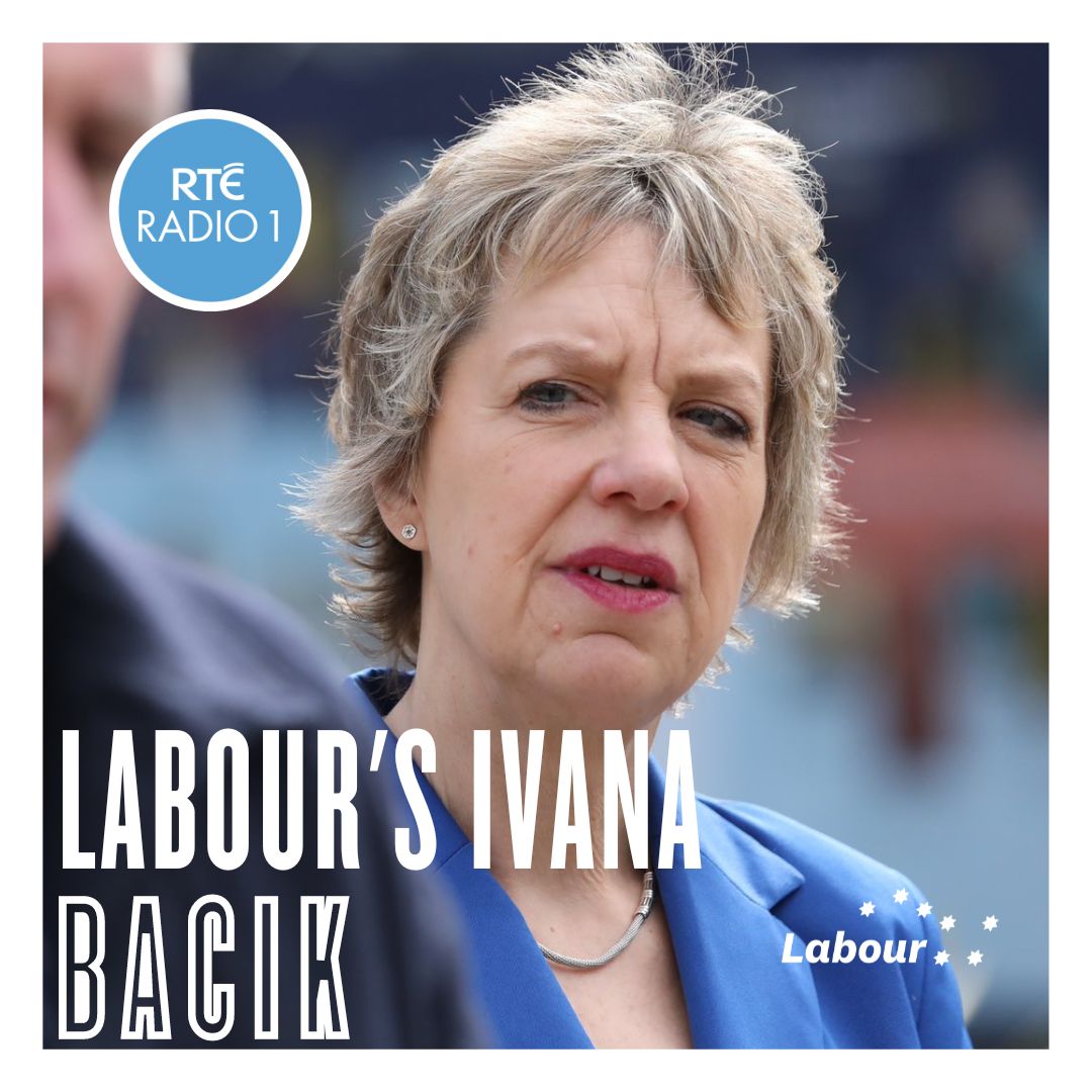 The Labour Party (@labour) on Twitter photo Questions continue to mount over how this Government got last Thursday in Dublin so wrong.
📻️ Labour leader <a href="/ivanabacik/">Ivana Bacik</a> will join @todaywithclaire after 10am to discuss where we go from here.
Tune in live 👉️rte.ie/radio/radio1/ Questions continue to mount over how this Government got last Thursday in Dublin so wrong.
📻️ Labour leader <a href="/ivanabacik/">Ivana Bacik</a> will join @todaywithclaire after 10am to discuss where we go from here.
Tune in live 👉️rte.ie/radio/radio1/
