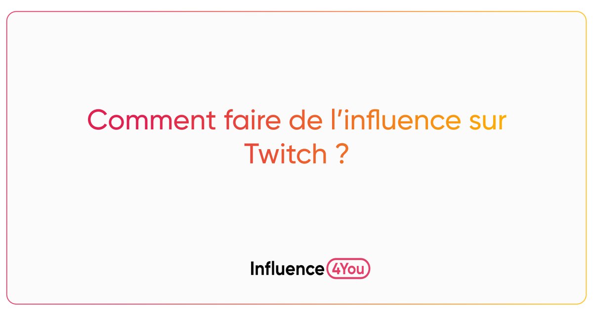 Influence4You tweet media