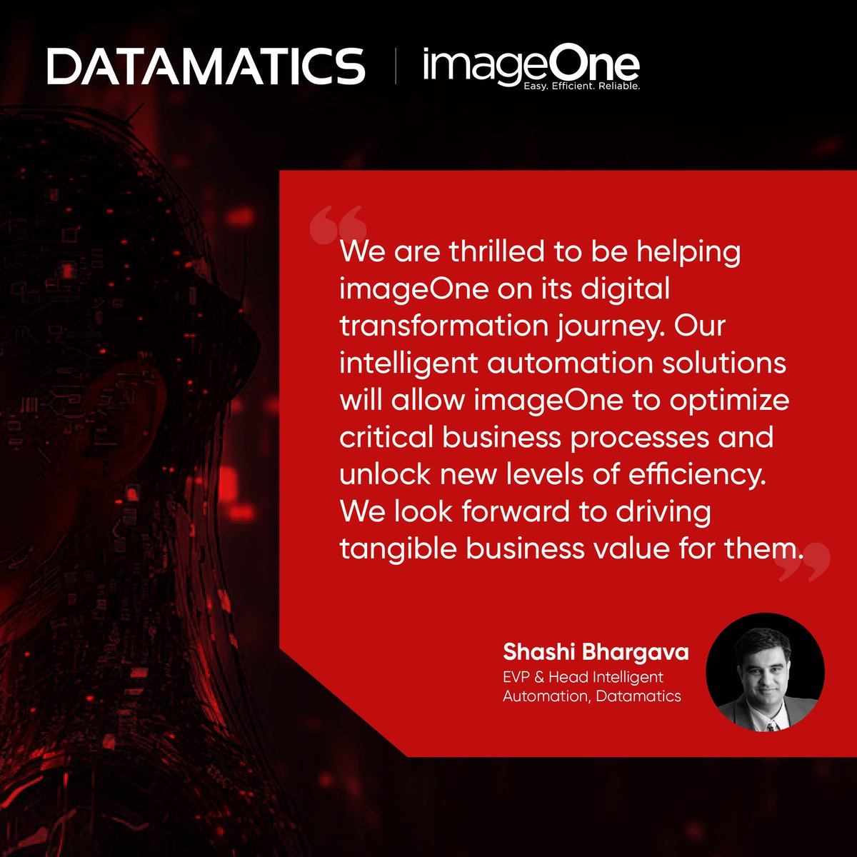 Datamatics tweet media