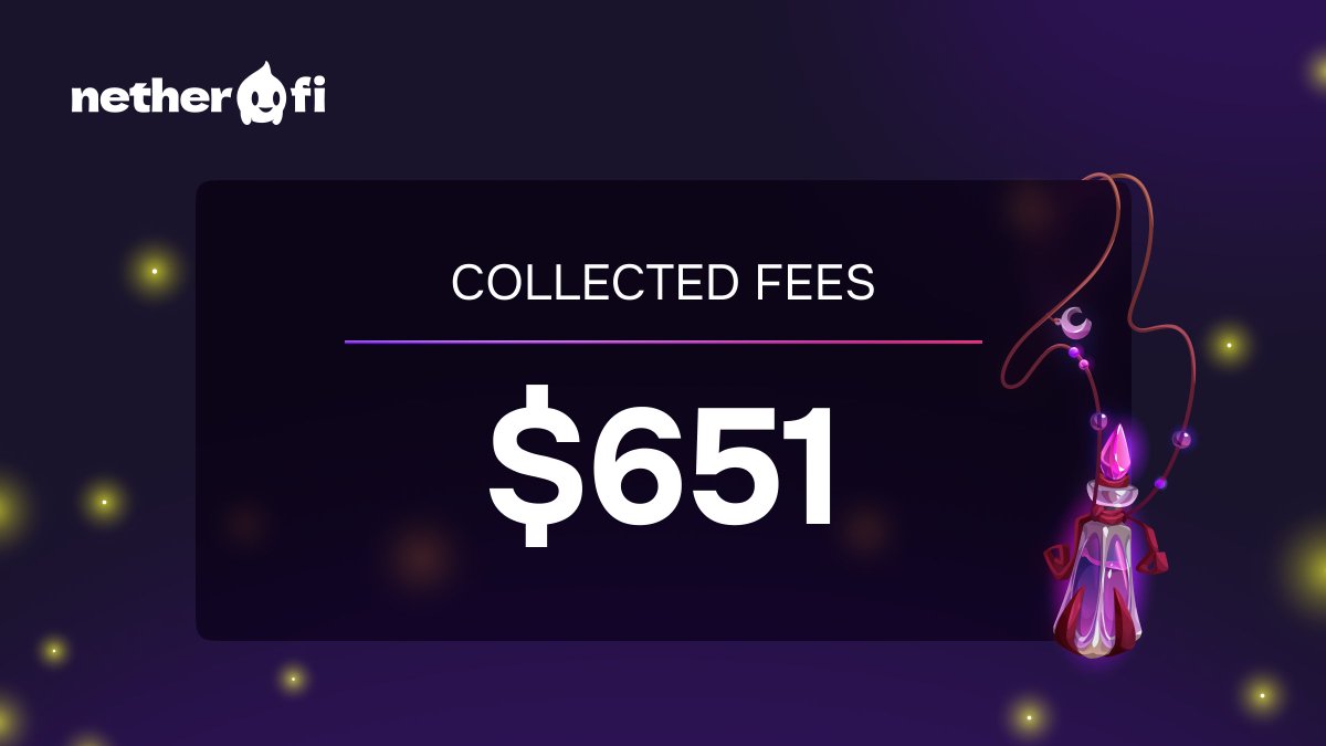 netherlabs_'s tweet image. This week, we&apos;re distributing a solid 0.314 $ETH in fees. 🚀 

Every bit counts in our journey!

As a token of appreciation for our supporters, we decided to cover this week&apos;s keeper gas from our own pocket! 🎉

Earn more nether.fi/#/earn 🌱

#NetherFi #BuildOnBase #APR…