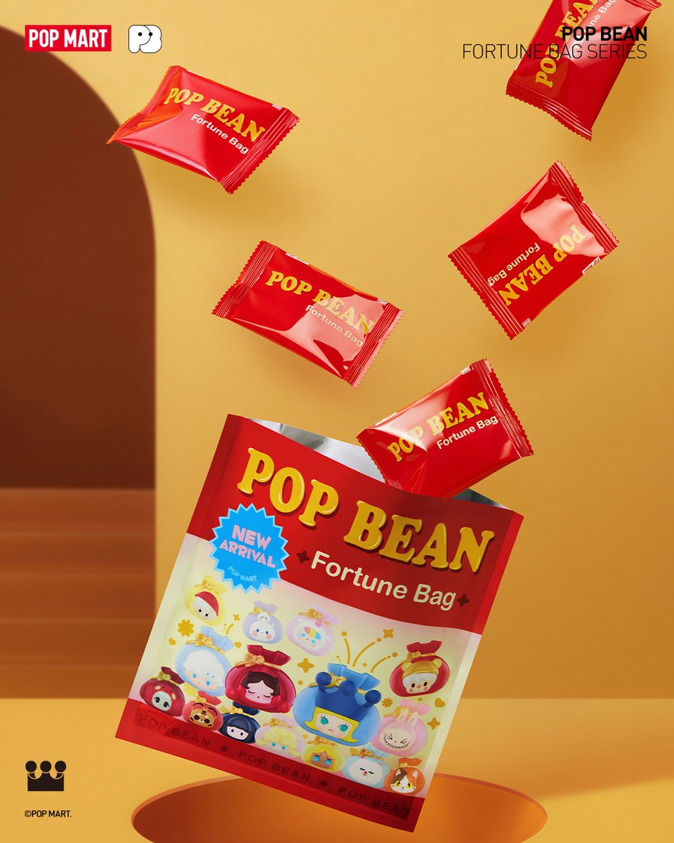 🆕POP BEAN Fortune Bag シリーズ 一緒にラッキーバッグを開けましょう