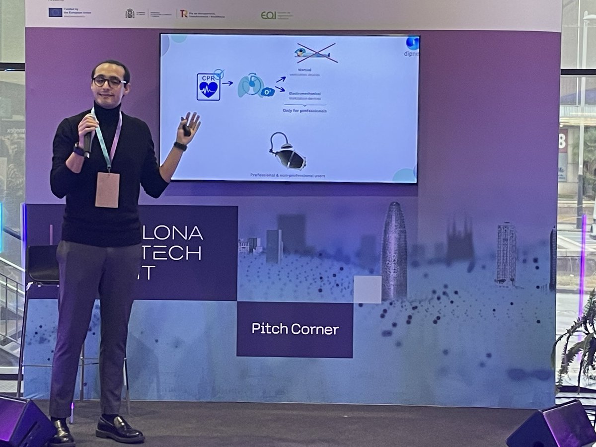 Enjoying our second day in Barcelona Deep Tech Summit