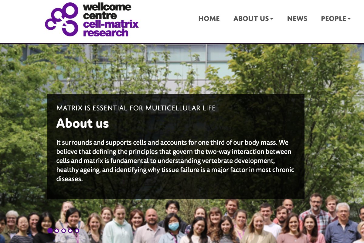 Rachel Lennon (@rlwczyk) on Twitter photo The <a href="/Lennon_Lab/">Lennon Lab</a> are recruiting😀
Are you interested in #basement membranes? How they form vital tissue connections? How these are affected in human disease?
Then join our collaborative team <a href="/wtccmr/">WTCCMR</a> & <a href="/DukeBiology/">Duke Biology</a>
wellcome-matrix.org/vacancies/
<a href="/amsocmatbio/">ASMB</a> <a href="/BSMB1/">BSMB</a> <a href="/IntSocMatBio/">ISMB</a> The <a href="/Lennon_Lab/">Lennon Lab</a> are recruiting😀
Are you interested in #basement membranes? How they form vital tissue connections? How these are affected in human disease?
Then join our collaborative team <a href="/wtccmr/">WTCCMR</a> & <a href="/DukeBiology/">Duke Biology</a>
wellcome-matrix.org/vacancies/
<a href="/amsocmatbio/">ASMB</a> <a href="/BSMB1/">BSMB</a> <a href="/IntSocMatBio/">ISMB</a>