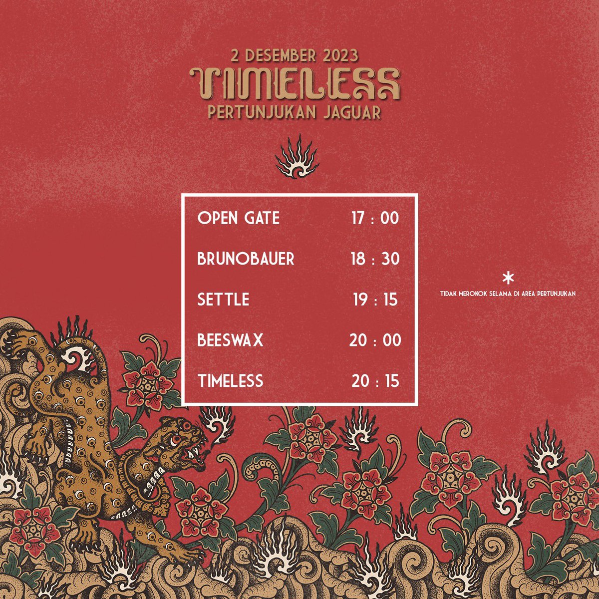 Sampai berjumpa di pertunjukan Jaguar