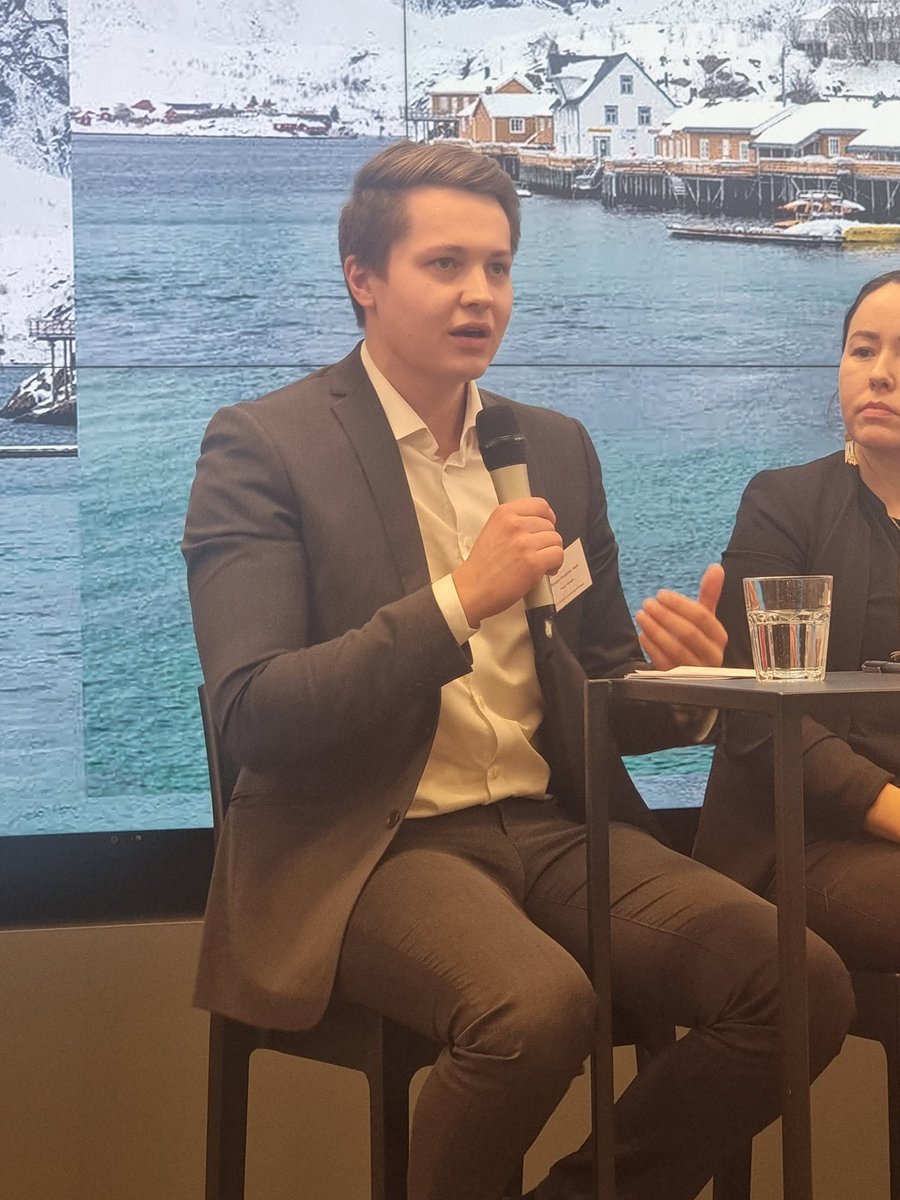 Developing the Arctic must also benefit the people in the Arctic <a href="/BrynjarSaus/">Brynjar Andersen Saus</a> says #ArcticFutureSymposium, underline the importance of complete value chains in the Arctic.
