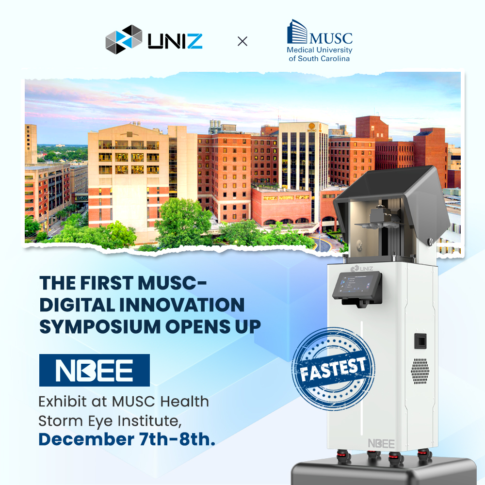 UNIZTechnology's tweet photo. Join us at the MUSC Health Storm Eye Institute on December 7th-8th for an incredible event that will showcase groundbreaking advancements in the field of digital innovation. 🚀
https://t.co/CcB0wbATsr
Discover more: https://t.co/Qj7aOtQ9op
Contact us: sales@uniz.com
#musc #NBEE https://t.co/Rn24kBjUvN