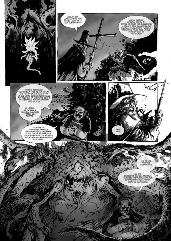 #ElConjuradorDeTormentas se enfrenta al #Necronomicon en el ESPECIAL LOVECRAFT de <a href="/RevistaCthulhu/">Revista Cthulhu</a> <a href="/Cesar_herce_tw/">Caesar</a> <a href="/Diabolocomics/">DIÁBOLO EDICIONES</a> hombredebronze.blogspot.com/2023/11/cthulh…