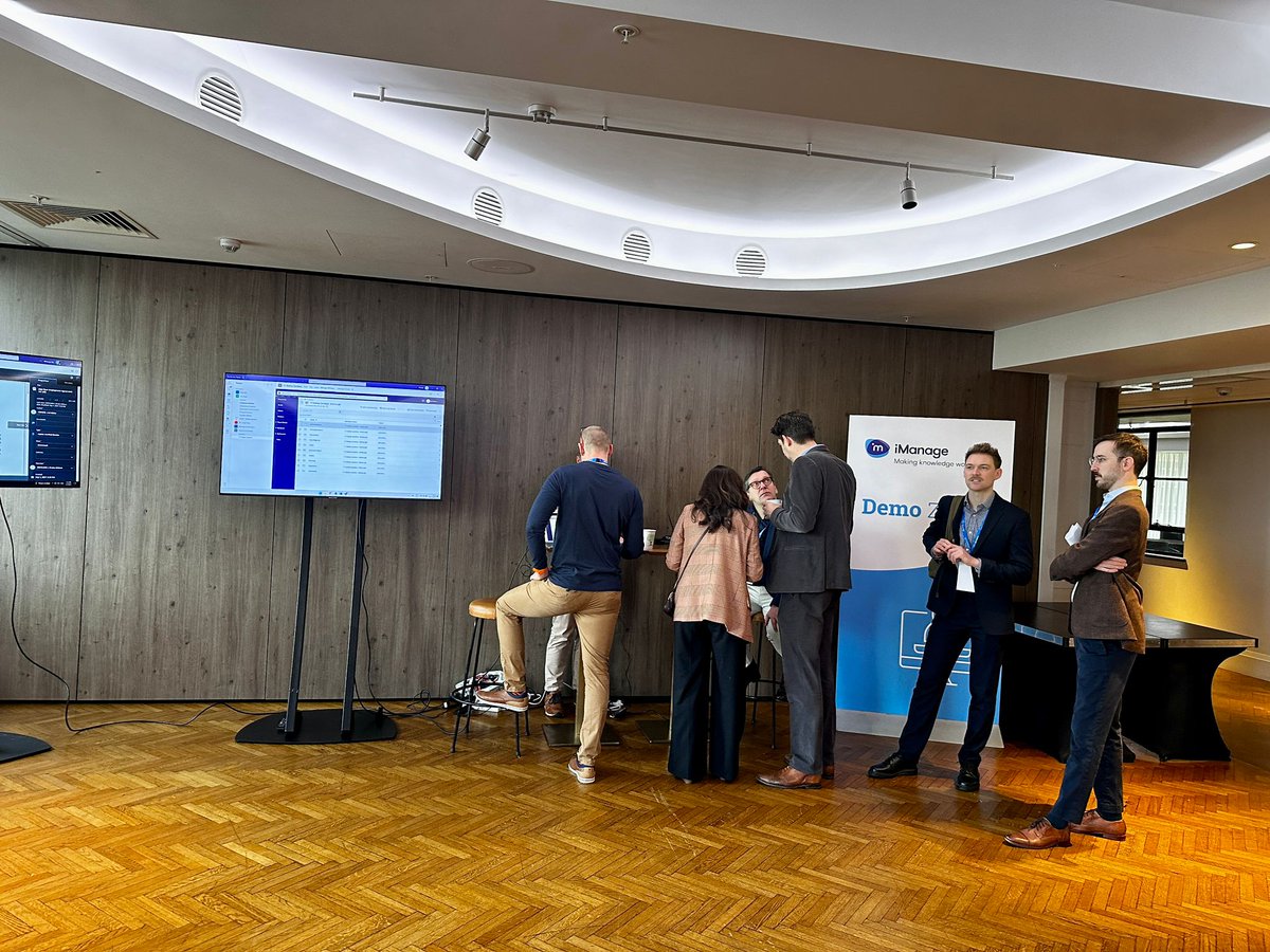 bluecartech's tweet image. All set for the EMEA iManage Customer Briefing!
Come and join us at the Blue Car Technologies stand in the iManage demo room.

#BlueCarTechnologies #iManage #DMSIntegration #DocuSignIntegration #DMSArchiver