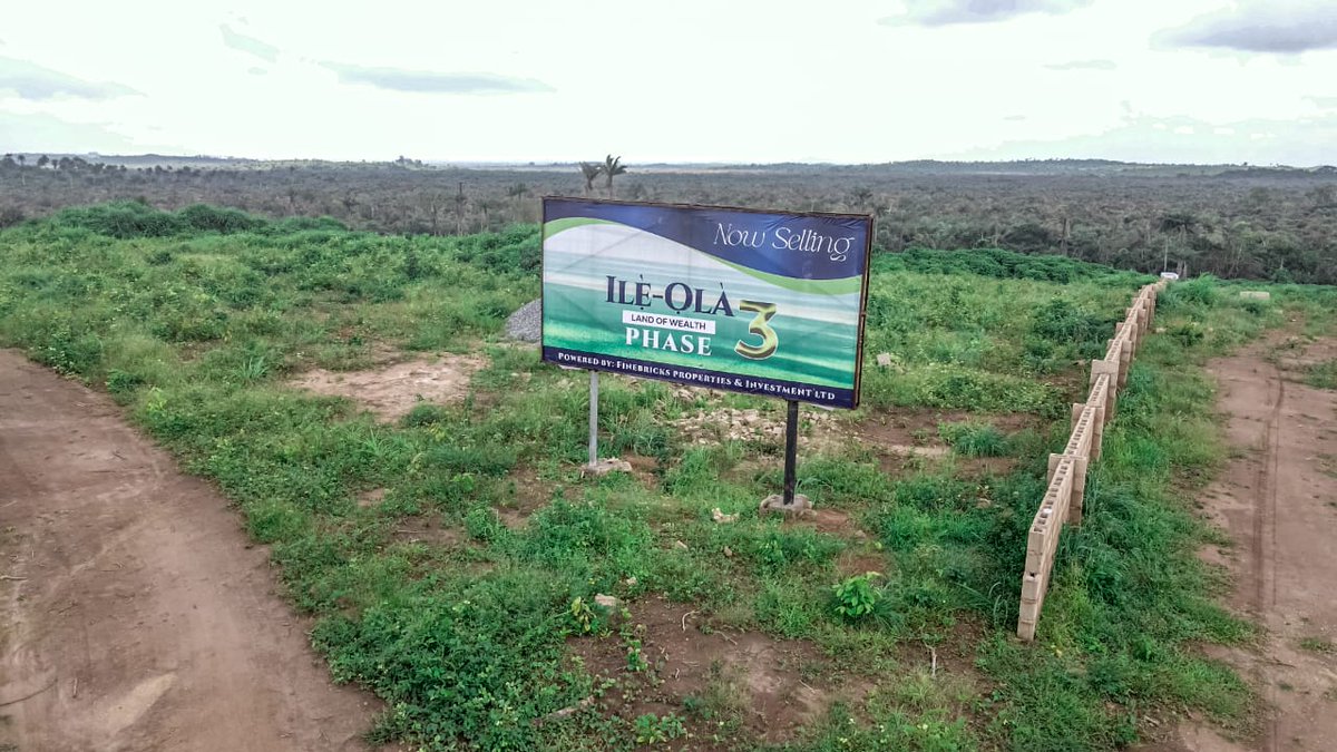 Finebricks22699's tweet photo. 3days till the end of our GOLDEN FRIDAY SALES ✨️ 🎉🏡

Our green and 100% dry land 

With our ongoing promo‼️‼️💫 and an initial deposit of 500,000 NAIRA, you get a 10% DISCOUNT AT ILE-OLA 1, 2, &amp; 3
#RealEstate #Trending https://t.co/e3hkRndIEh