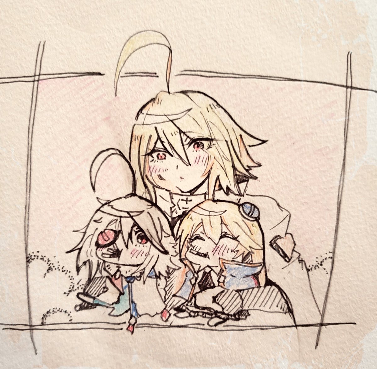 #今月描いた絵を晒そう 