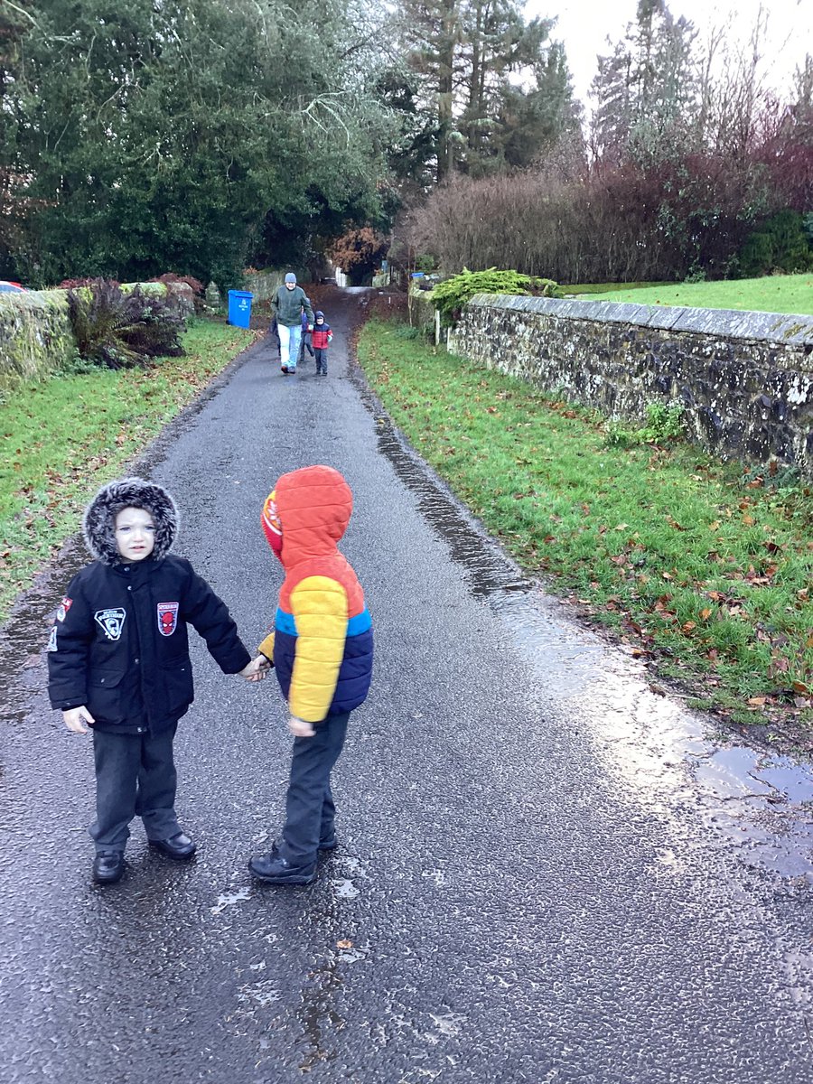HarbottleSchool's tweet image. A few photos from our wet walk around Harbottle as part of our Local Area topic. #harbottlefirstschool #ourlocalarea