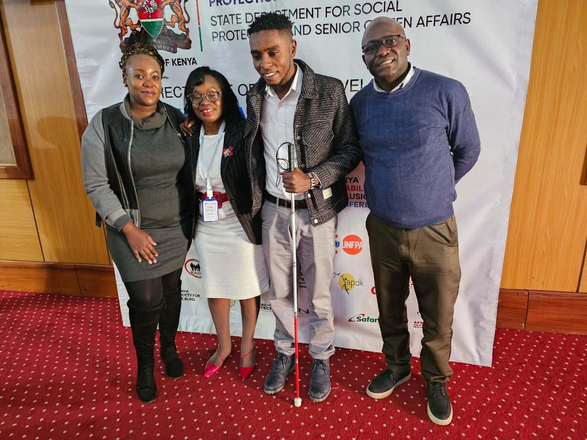inABLEorg's tweet photo. Our team had a great time attending Kenya #DisabilityConference2023 to discuss the Global Disability Summit Commitments &amp; strategize on the best way to implement commitments.
@JSupercharge, our Advocacy Officer, spoke about inABLE's #InclusiveEducation programs. 🙂
@IreneKirika https://t.co/6oku9OAyjD