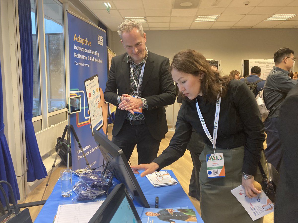 Great conversations at #WALS2023 about the advantages of video-based observations in #LessonStudy projects & the data analysis tools of the teacher talk integrated in @IRIS_Connect, affording significant efficiencies. Next step: integrate #AI? Lets talk!
