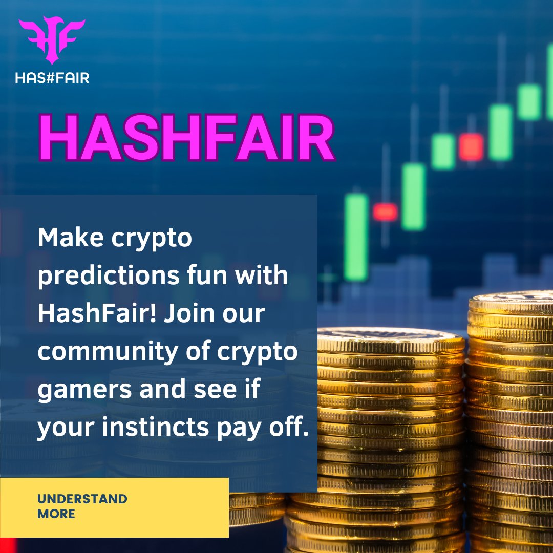 Hashfair_Games's tweet photo. Experience the thrill of decentralized predictions at HashFair Games and turn your foresight into cryptocurrency rewards. Get ready to predict and win! ๐
#HashFair #BlockchainSecurity #HashFairDAO #Innovation #polygongaming #HFG #Polygon #SmartContracts #ProfitDistribution #polygonchain #CryptoGaming #FairnessUnleashed #FairGames #GamingRevolution #HashFairRoulette #HashFairGaming #CryptoGamingFun #CryptoRevolution #Web3