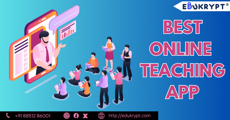 EdukryptCorp's tweet image. Unlock the epitome of online education with the &quot;Best Online Teaching App.&quot; Our app offering a user-friendly platform for educators to connect with students seamlessly.
For more info call us @ 8851286001 or visit- edukrypt.com/encryption-blo…

#bestonlineteachingapp #onlineteachingapp