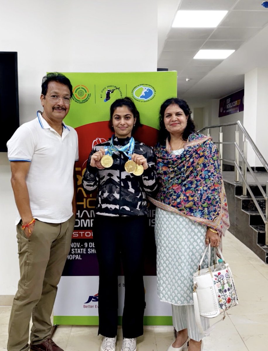 National championship concluded. 3 x 🥇1 x 🥉 Thankyou Bhopal 😊 🇮🇳