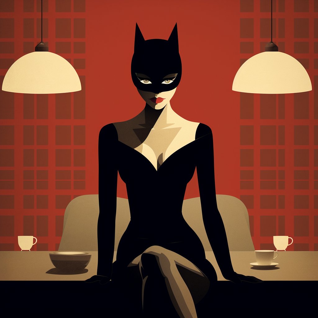 ladyBarda's tweet photo. LadyBarda se met à l'IA !
On commence avec Catwoman en Domina
#MidjourneyAI https://t.co/tr5NYbpcl9