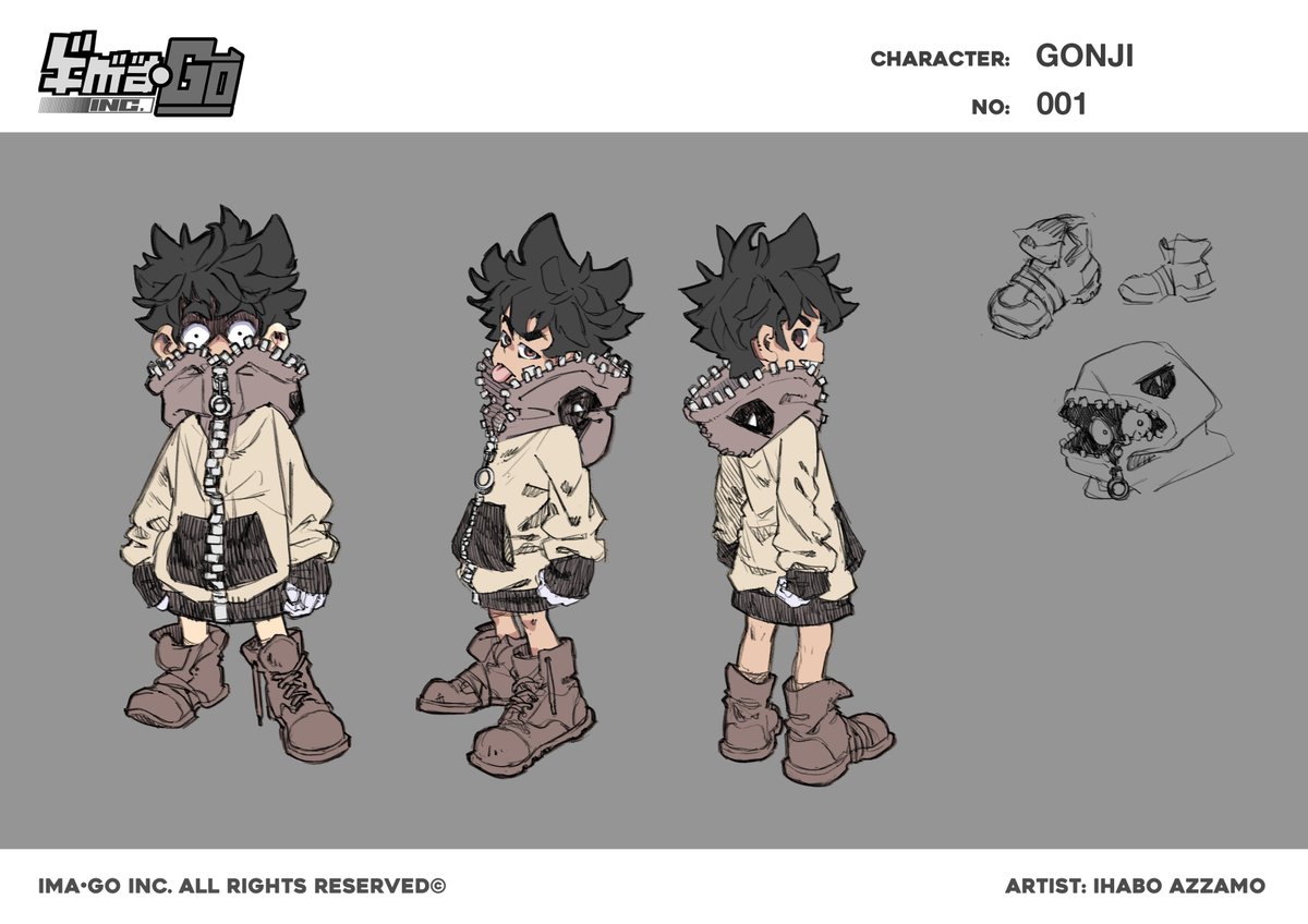 gonji. character concept