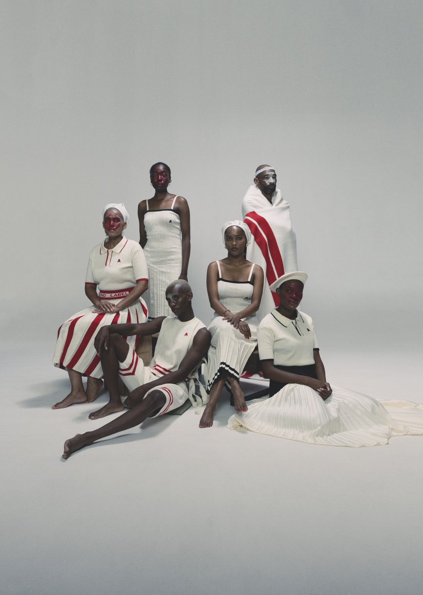 ingagubeka's tweet photo. Ascend label x Dandelion presents  “Entabeni”collection SS/23 
Inspired by Ingcawe, the blanket Xhosa initiates wear in initiation school https://t.co/47KAmBBeP6