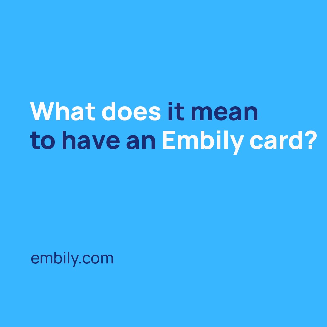 What does it mean to have an embily card?

✅get cash from crypto in ATMs
✅pay using ApplePay and GPay
✅use crypto for every day payments
✅earn with Embily referral program 
✅own up to 5 cards with no summed limits 
✅make money transfer with SEPA 

✅get it now! It’s free!
