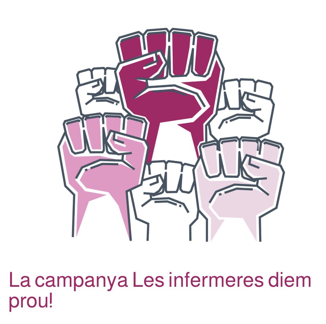 #lesinfermeresdiemprou‼️
Sí, las #enfermeras del <a href="/icscat/">ICS. Generalitat</a> decimos basta!
Las profesionales d #enfermeria d todo el estado debemos decir “hasta aquí hemos llegado”!
<a href="/Monica_Garcia_G/">Mónica García</a> <a href="/sanidadgob/">Ministerio de Sanidad</a> <a href="/salutcat/">Salut</a> <a href="/govern/">Govern de Catalunya</a> <a href="/perearagones/">Pere Aragonès i Garcia</a> <a href="/Yolanda_Diaz_/">Yolanda Díaz</a> <a href="/manelbalcells/">Manel Balcells</a> <a href="/sanchezcastejon/">Pedro Sánchez</a>