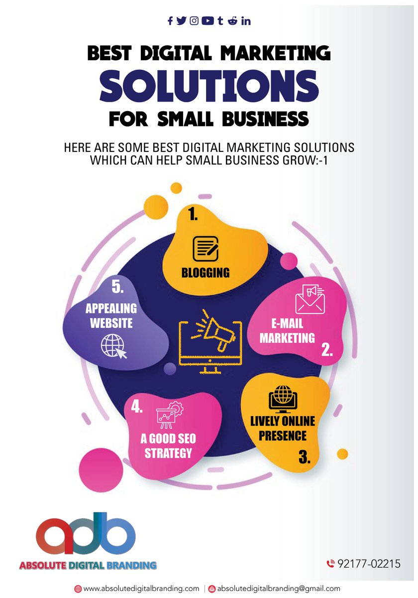 ABSOLUTESBRAND's tweet photo. Social media marketing has proven to be highly effective in driving engagements, conversions and business growth. #socialmediamarketing By https://t.co/mgBNPI5Sie #Internetmarketing #Marktingstrategy #SEObrandingagency #SEO #PPC #SMO #SMM #SeoCompany #digitalmarketingcompany https://t.co/szrbvesFf0