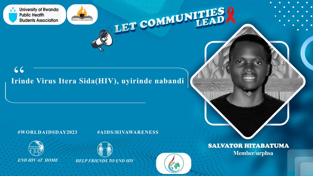 urphsa's tweet image. Irinde Virus itera #SIDA, uyirinde n'abandi. 
#GetTestedStayHealthy #FightHIVStigma
#worldaidsday2023 @ICWEastAfrica @emmacolehiv @UNAIDS_ESA @BR999 @eRemera @stefaninkigali @ndungutsetheon1 @HindHassan_