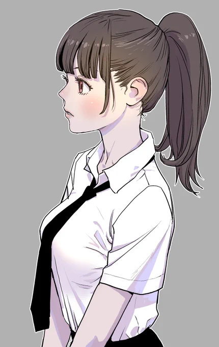 【過去絵】2021年1月ごろの描きかけのを見つけたので仕上げました。